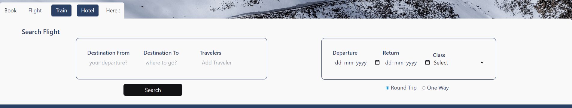 Flight search